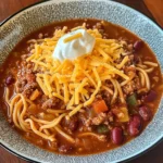 Hillbilly Chili and Cinnamon Rolls