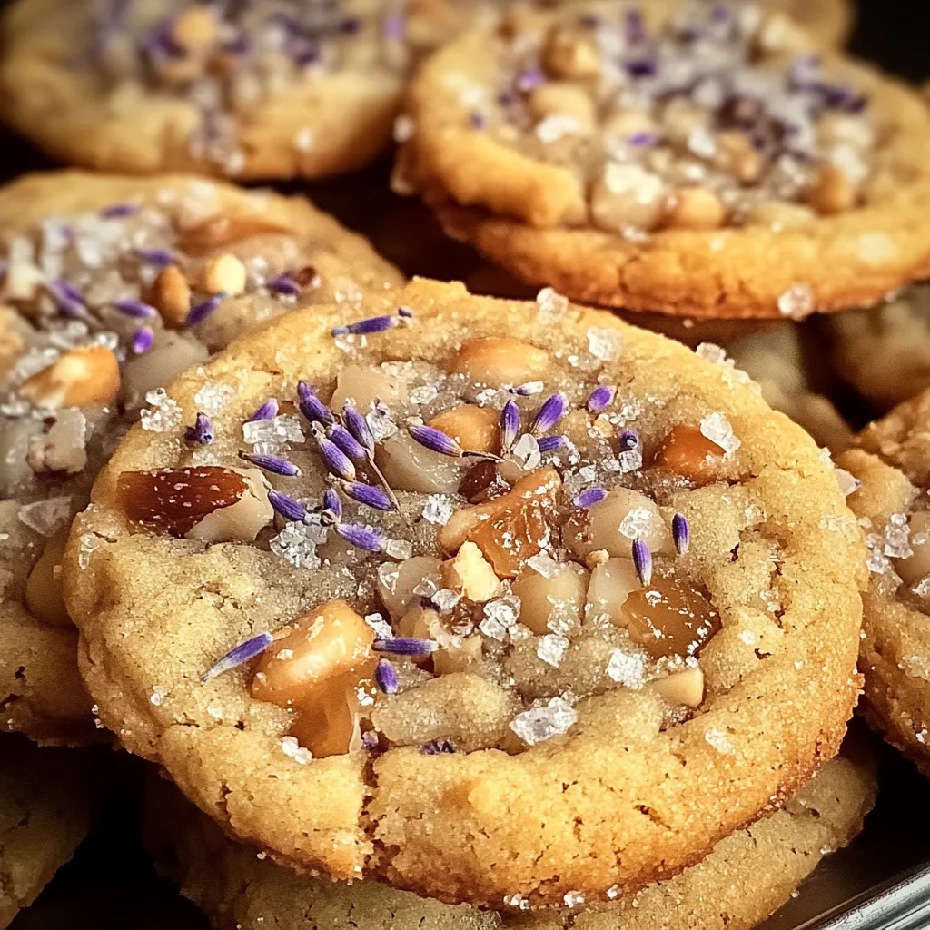 Lavender Honey Crunch Cookies