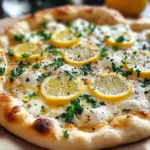 Lemon Pizza with Fresh Herbs