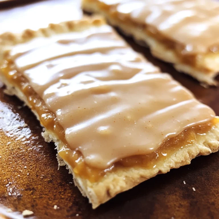 Maple-Glazed Pumpkin Poptarts
