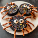 Oreo Spider Halloween Cookies