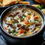 Philly Cheese Steak Soup Recipe: Comfort in a Bowl