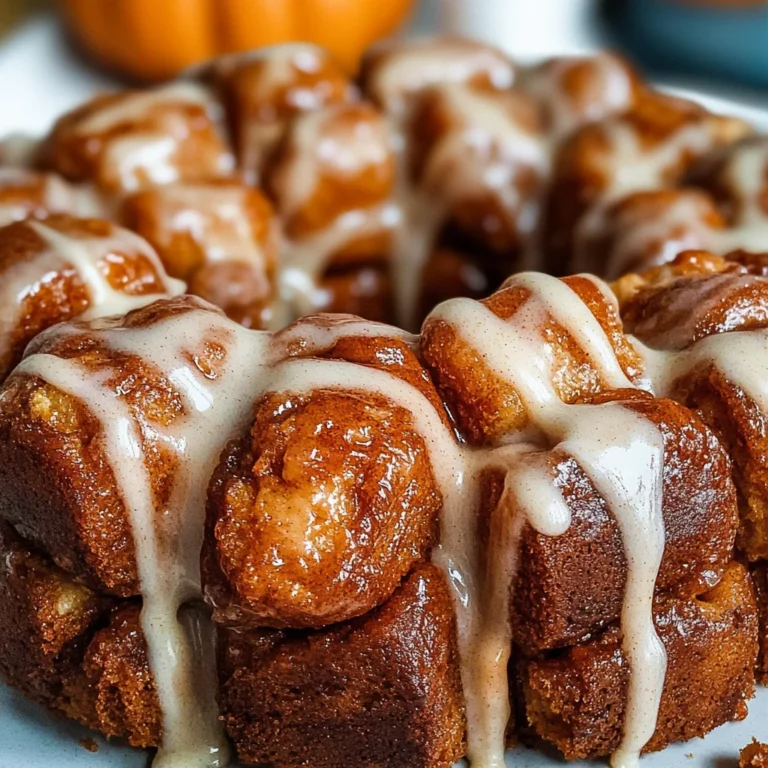 Pumpkin Spice Monkey Bread Recipe