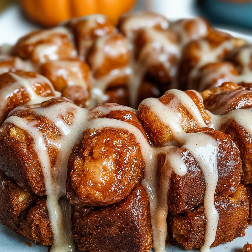 Pumpkin Spice Monkey Bread Recipe
