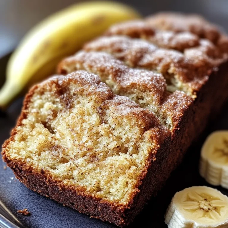 Snickerdoodle Banana Bread Recipe