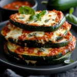 Zucchini Ricotta Melts with Marinara
