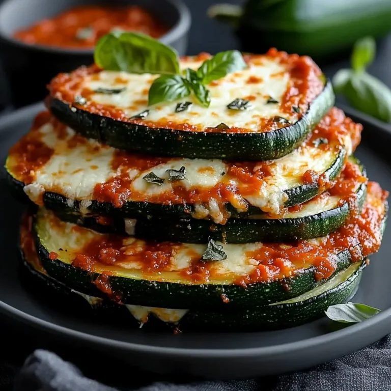 Zucchini Ricotta Melts with Marinara