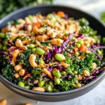 Asian Edamame Peanut Crunch Salad