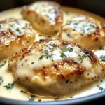 Creamy Baked Chicken with Parmesan and Garlic