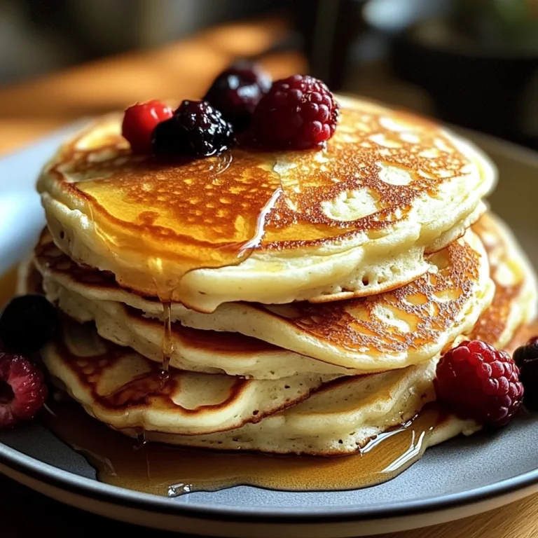 Flourless Cottage Cheese Pancakes