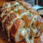 Garlic Parmesan Pull-Apart Bread