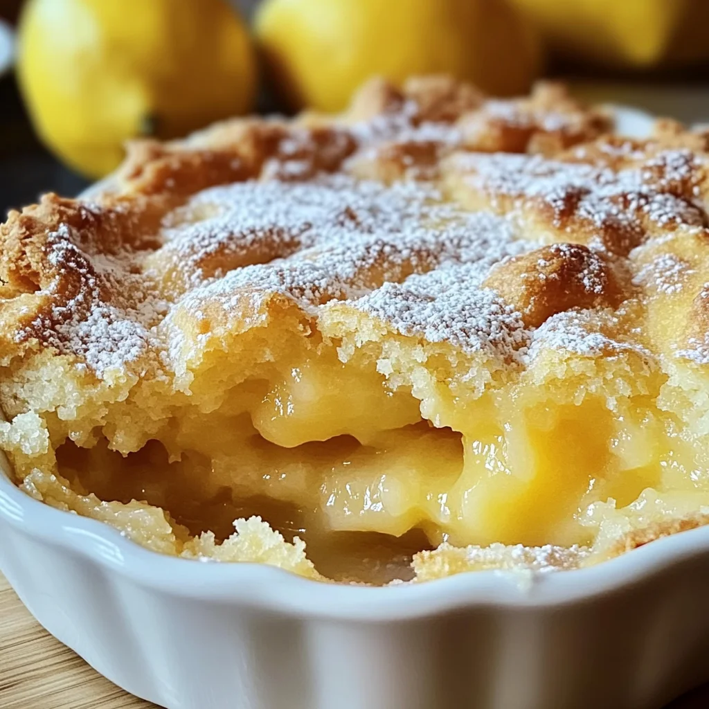 Magic Lemon Cobbler Recipe: A Delightful Dessert Experience