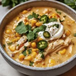 Mexican Street Corn White Chicken Chili Recipe
