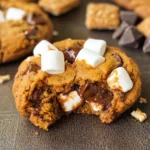 Pumpkin S'mores Cookies