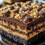 Reese’s Peanut Butter Earthquake Cake