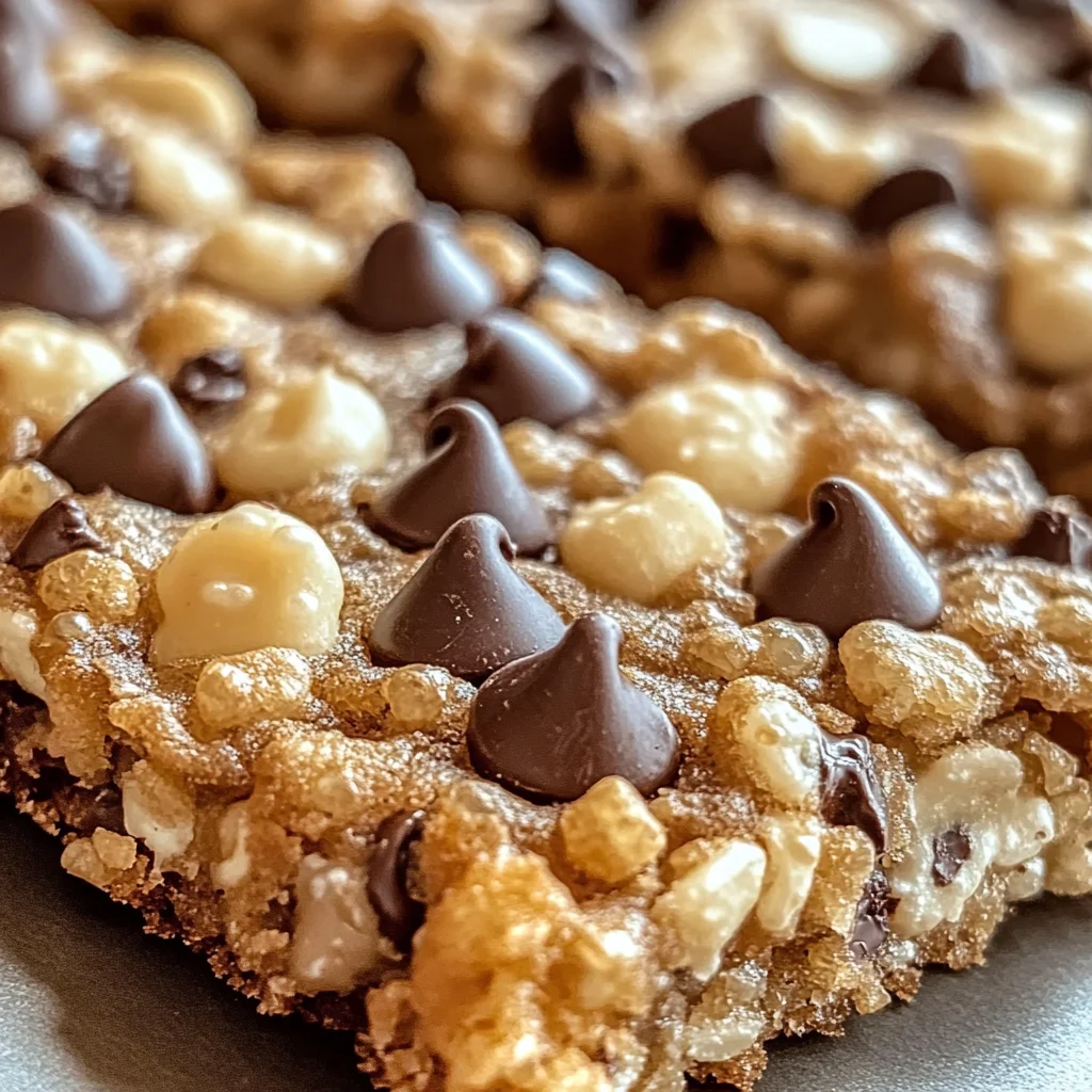 Rice Krispie Cookies with Chocolate Chips Recipe