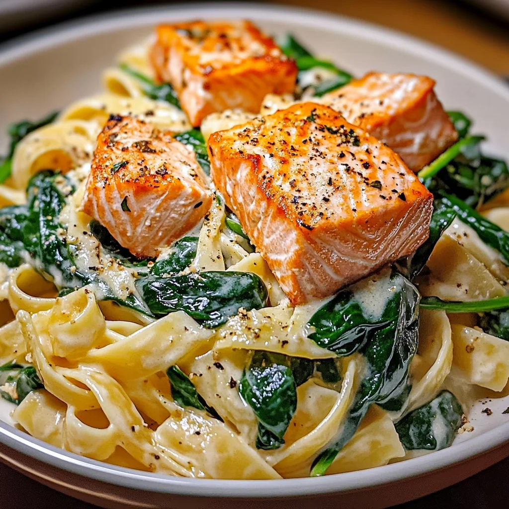 Salmon Spinach Pasta Dish: A Delicious and Nutritious Recipe to Try Today