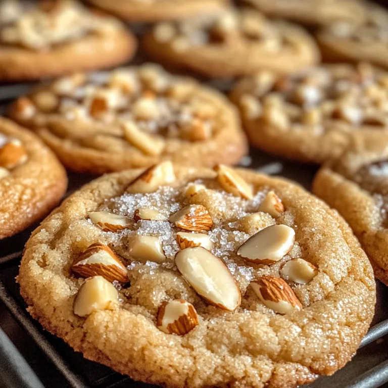 Toffee Almond Cookies