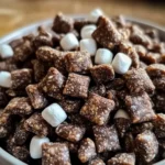 Brownie Batter Puppy Chow
