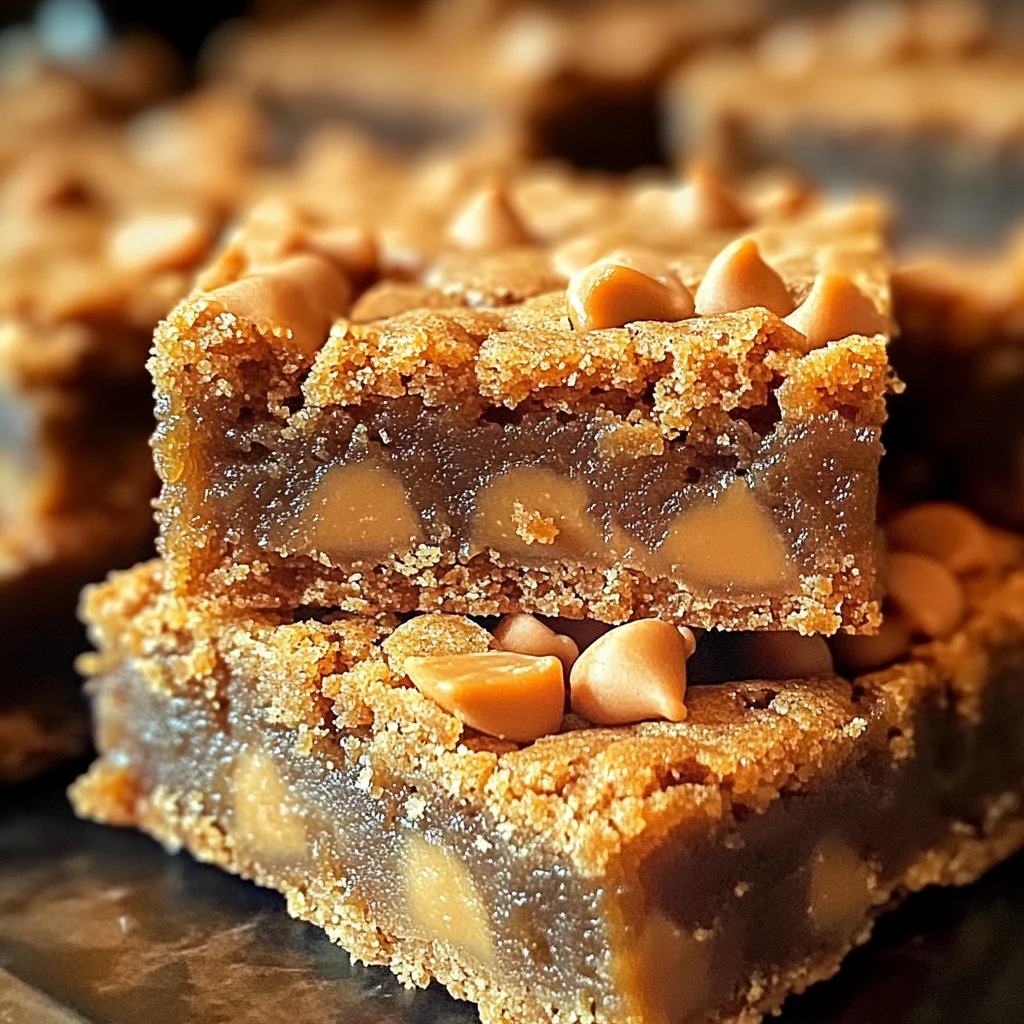 Butterscotch Toffee Cookie Bars