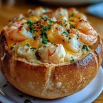 Stuffed Seafood Bread Bowl