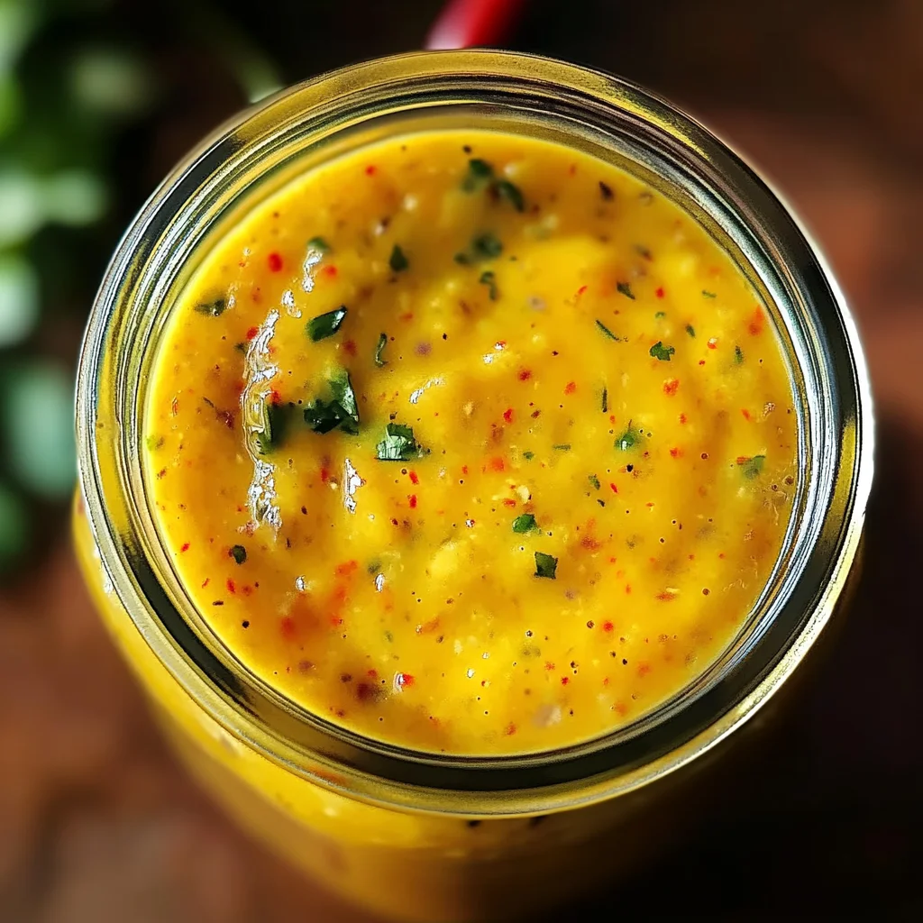Sweet and Spicy Mango Salad Dressing