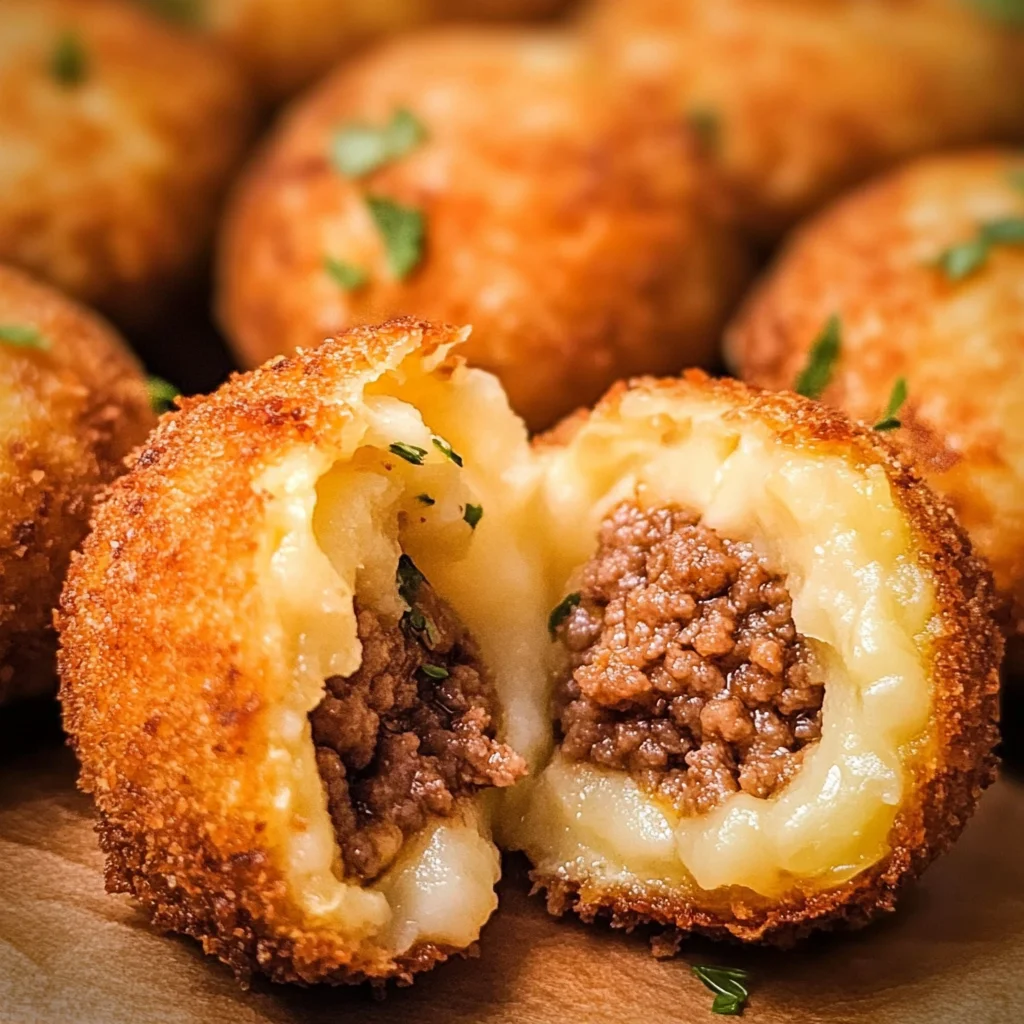 Beef Potato Croquettes