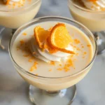 Creamy White Chocolate Orange Mousse