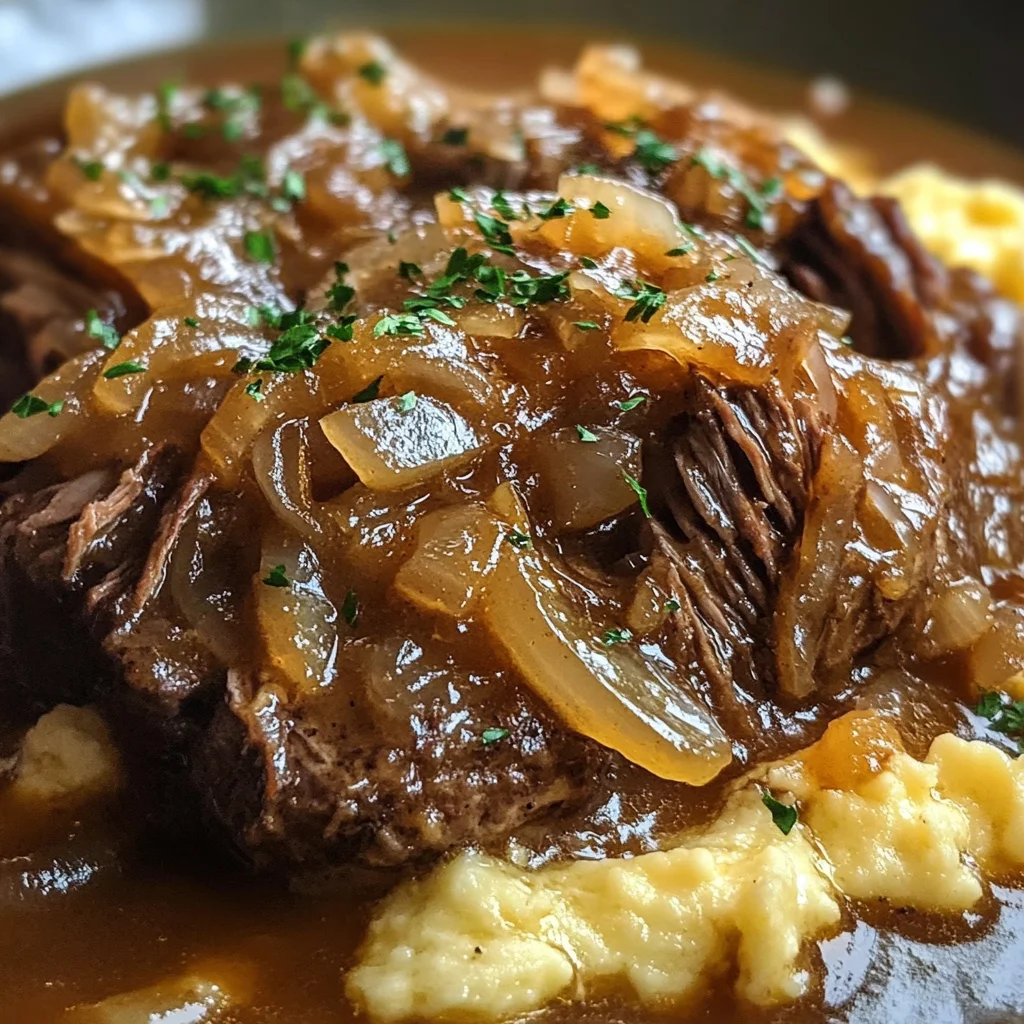 Crock Pot French Onion Pot Roast