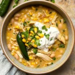 Healthy White Chicken Chili