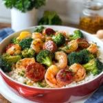 Honey Garlic Shrimp With Sausage and Broccoli: A Delightful Dish