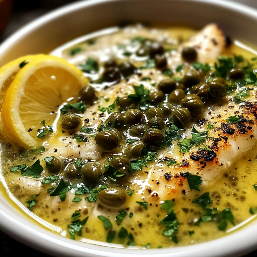 Lemon Caper Sauce