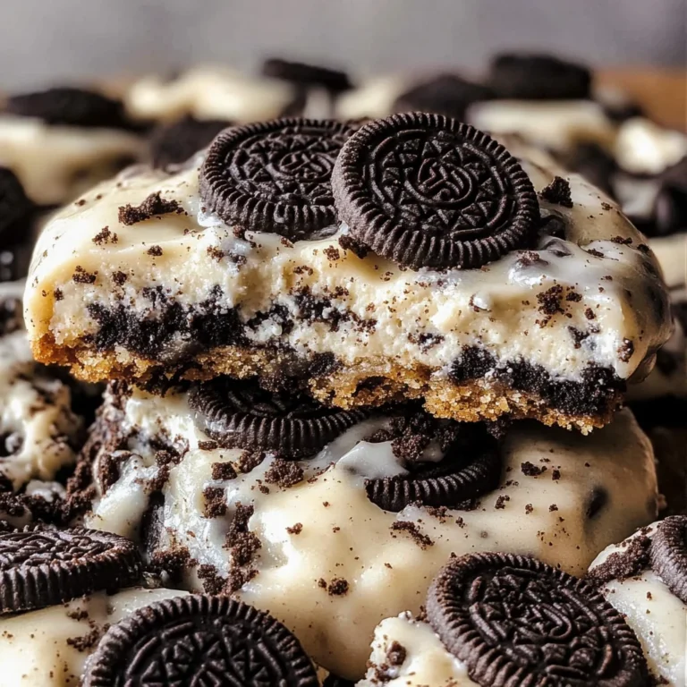 Oreo Cheesecake Cookies