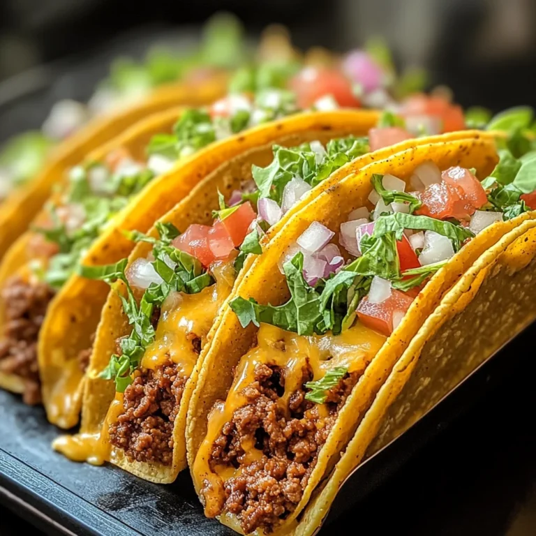 Oven-Baked Cheesy Tacos (Crispy & Loaded) You'll Love