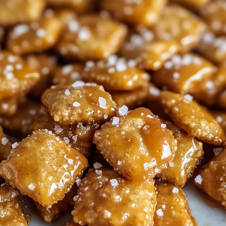 Salted Caramel Cracker Bites