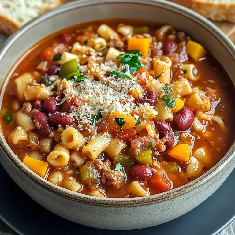 Slow Cooker Olive Garden Pasta e Fagioli