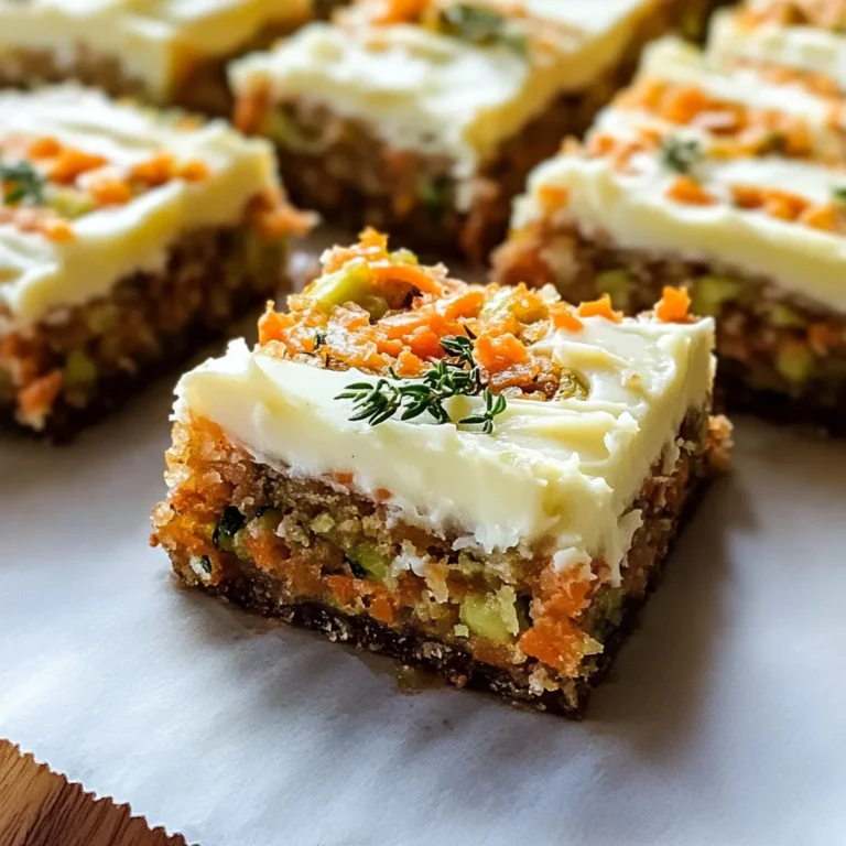 Spiced Ginger Carrot and Zucchini Bars with Lemon Cream Cheese Frosting