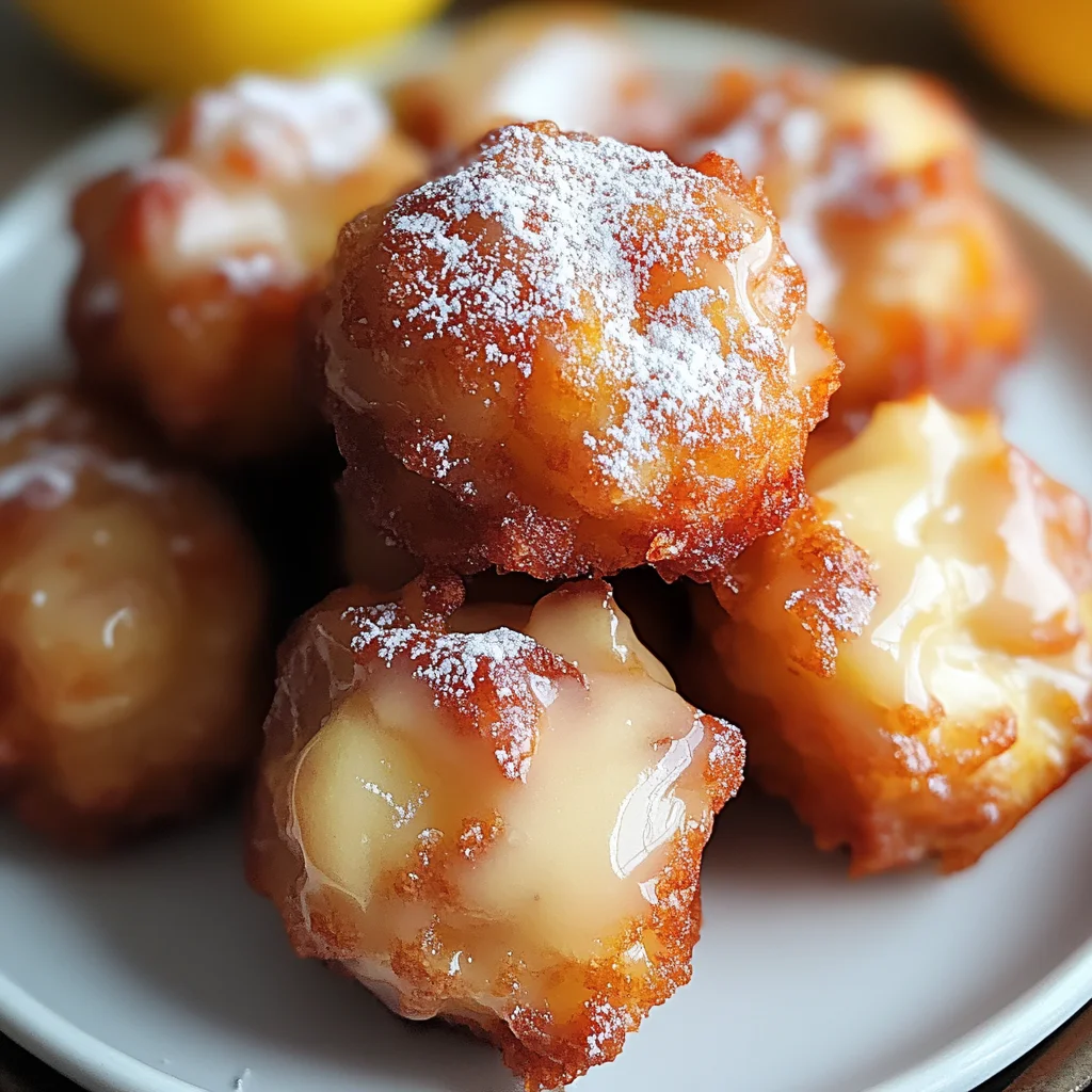 Apple Fritter Bites