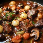 Beef Bourguignon (Julia Child Recipe)