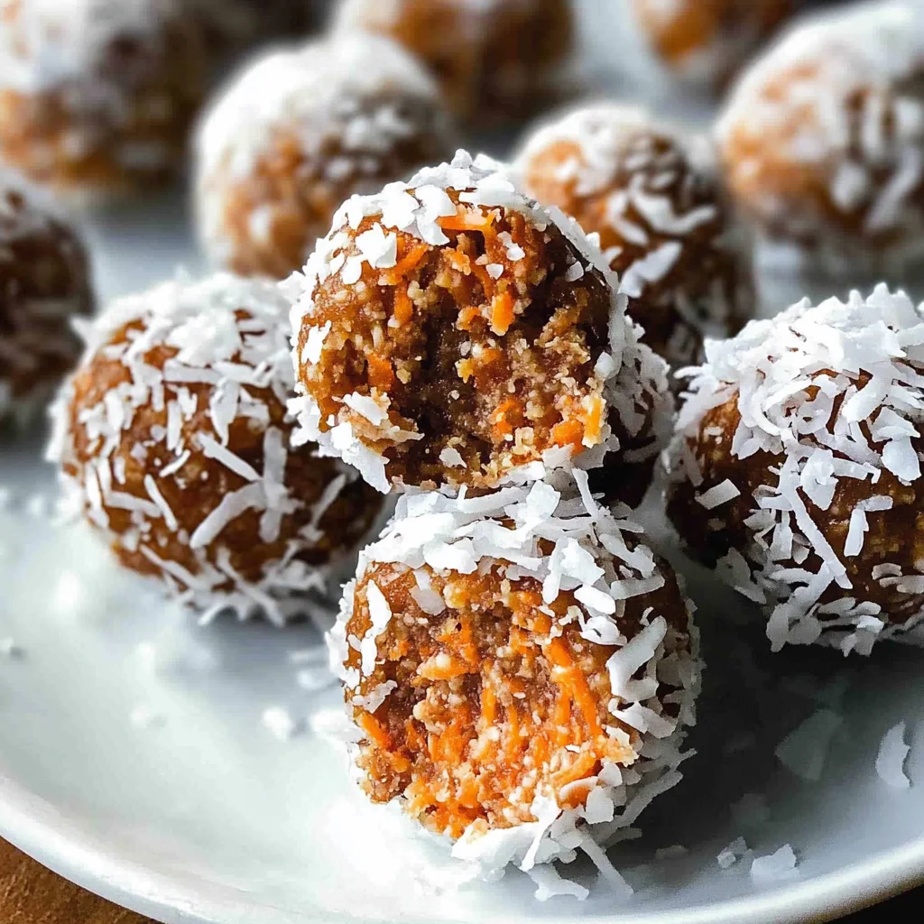 Carrot Cake Energy Balls