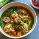 Deconstructed Wonton Soup