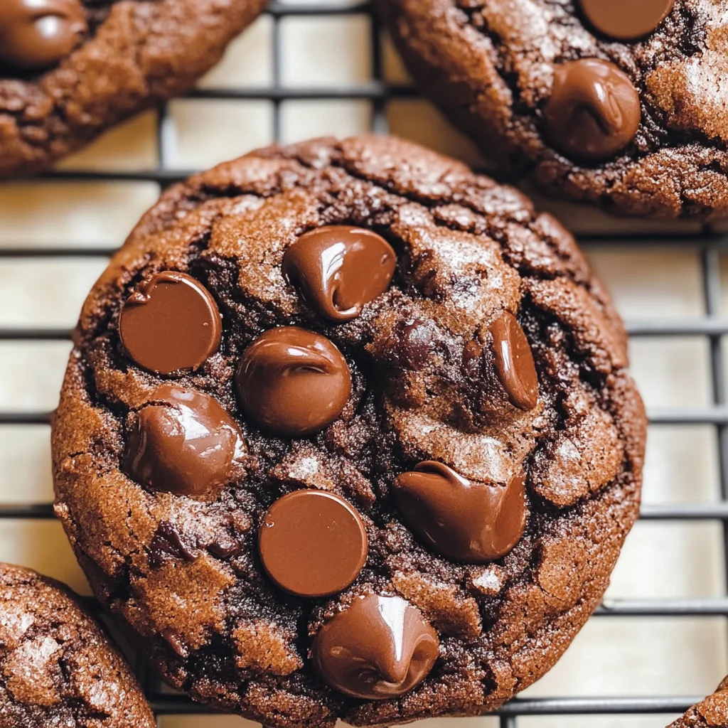 Easy Chocolate Chocolate Chip Cookies
