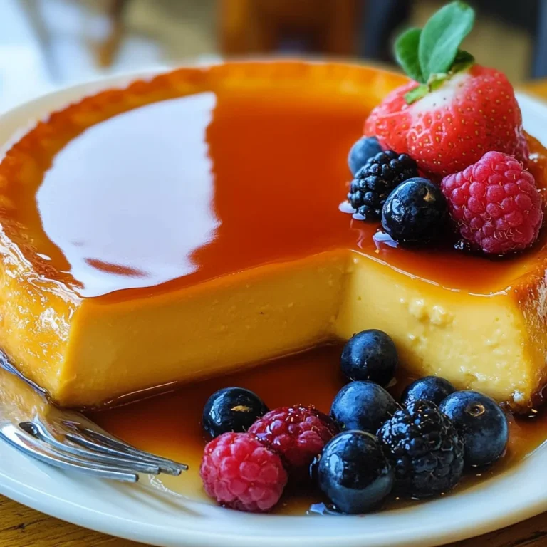 Flan Recipe