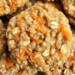 Healthy Carrot Cake Oatmeal Cookies