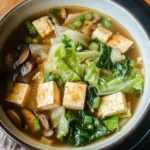 Napa Cabbage Tofu Soup