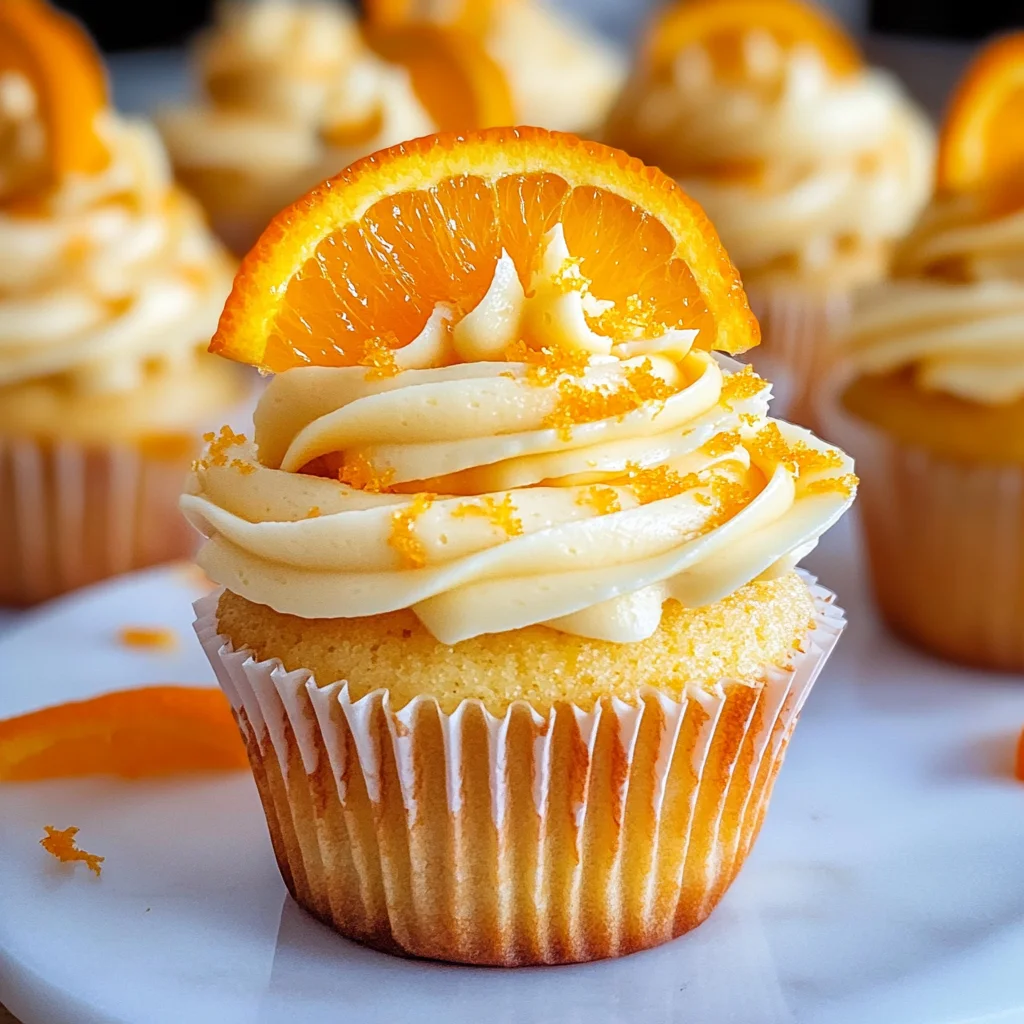 Orange Cupcakes