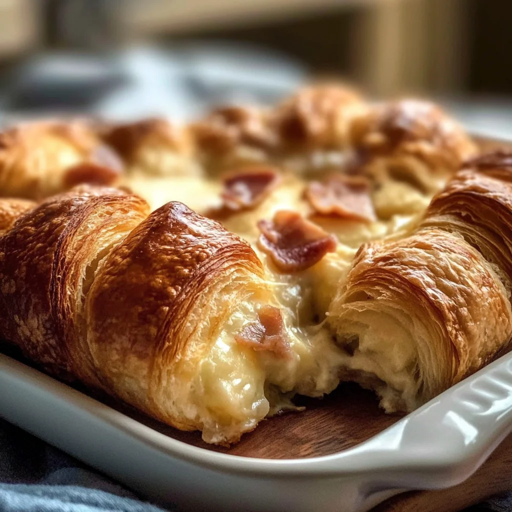 Buttery Croissant Strata