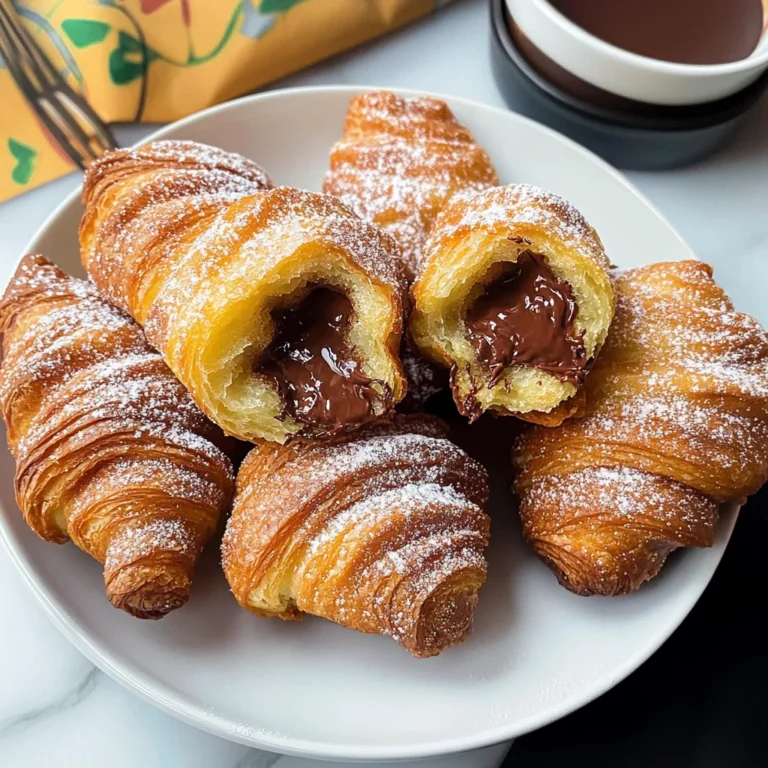 Fried Croissant Beignets