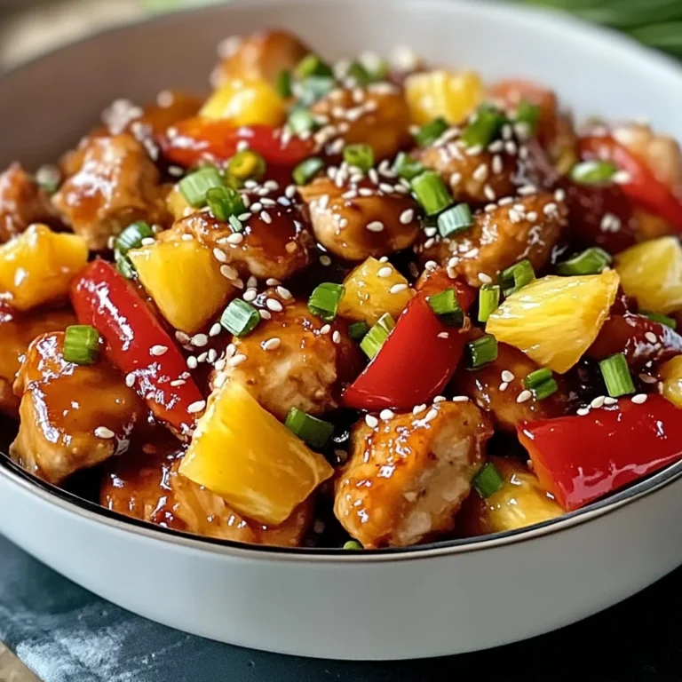 Hawaiian Pineapple Chicken: Sweet and Savory 30-Minute Dinner