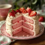 Homemade Strawberry Cake